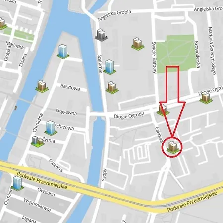 Apartmán Oldtown Sadova Gdaňsk